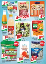 Gazetka promocyjna Dino - Gazetka - Gazetka - ważna od 21.06 do 21.06.2022 - strona 15 - produkty: Kurczak, Sałatka, Sos, Sok, Parówki, Suempol, Sałat, Tarczyński, Pieprz, Pstrąg, Grill, Lisner, Pstrąg łososiowy, Fa