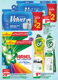 Gazetka promocyjna Dino - Weekendowe okazje - Gazetka - ważna od 30.08 do 30.08.2026 - strona 7 - produkty: Gin, Gra, Cif, Papier, Proszek do prania, Papier toaletowy, Velvet, Mleczko, Rolki, Ariel, Miecz, Fa