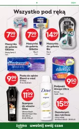 Gazetka promocyjna Żabka - Gazetka - ważna od 10.10 do 10.10.2023 - strona 54 - produkty: BIC, Dezodorant, Pasta do zębów, Dove, Venus, Szynka, Always, Szampon, Podpaski, Gillette, Maszynka, Maszynka do golenia, Blend-a-Med, Always Ultra