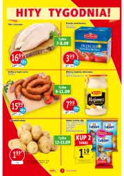 Gazetka promocyjna Prim Market - Gazetka - ważna od 13.09 do 13.09.2023 - strona 7 - produkty: Kurczak, Majonez, Lubisie, Pekpol, Winiary, Ziemniaki, Podravka, Kiełbasa, Kiełbasa śląska