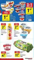 Gazetka promocyjna Intermarche - Gazetka - ważna od 15.05 do 15.05.2024 - strona 16 - produkty: Danone, Jaja, Jogurt, Bakoma, Danio, Mleko, Fa