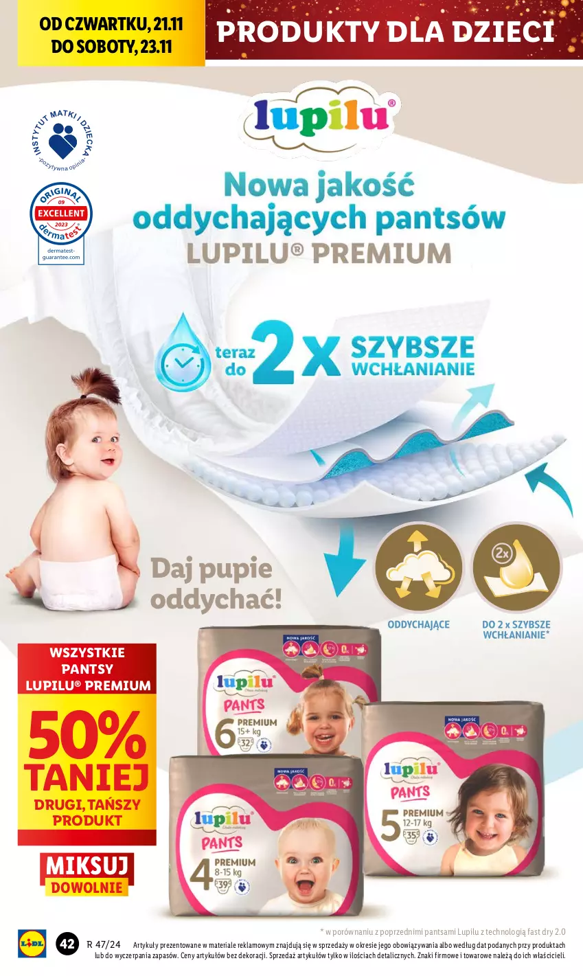 Gazetka promocyjna Lidl - GAZETKA - ważna 21.11 do 23.11.2024 - strona 48 - produkty: Dzieci, Fa, Por