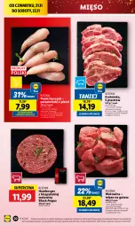 Gazetka promocyjna Lidl - GAZETKA - Gazetka - ważna od 23.11 do 23.11.2024 - strona 22 - produkty: Kurczak, Hamburger, Lack, Burger, Wołowina, Mięso na gulasz, Mięso