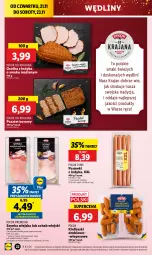 Gazetka promocyjna Lidl - GAZETKA - Gazetka - ważna od 23.11 do 23.11.2024 - strona 24 - produkty: Pur, Parówki, Pasztet, Parówki z indyka, Szynka, PIKOK