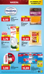 Gazetka promocyjna Lidl - GAZETKA - Gazetka - ważna od 23.11 do 23.11.2024 - strona 25 - produkty: Ser, Por, Danone, Actimel, Tarta, Serek, Pilos, Mimolette, Gouda, Philadelphia, Mleko