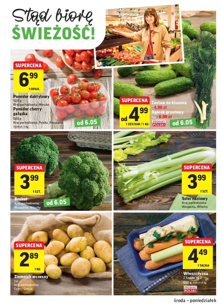 Gazetka promocyjna Intermarche - Promocje - ważna 05.05 do 10.05.2021 - strona 16 - produkty: Grunt, Ogórek, Seler naciowy