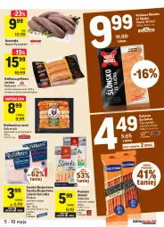 Gazetka promocyjna Intermarche - Promocje - Gazetka - ważna od 10.05 do 10.05.2021 - strona 13 - produkty: Kurczak, Krakus, Sok, Ser, Por, Sokołów, Parówki, Madej Wróbel, Szynka, Tarczyński, Sport, Kaszanka, Kabanos, Grill, Kasza, Kiełbasa