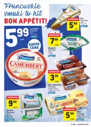Gazetka promocyjna Intermarche - Promocje - Gazetka - ważna od 10.05 do 10.05.2021 - strona 2 - produkty: Ser, Por, Mus, Brie, Camembert, Ser kozi, Deser, Roquefort, Crème brûlée