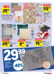 Gazetka promocyjna Intermarche - Promocje - Gazetka - ważna od 10.05 do 10.05.2021 - strona 37 - produkty: Koc, Kapcie, Pościel, Poszewka, Prześcieradło, Wełna, Komplet pościeli, Flora