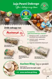 Gazetka promocyjna Auchan - Wielkanoc z najlepszej cenie! Część 2. Hipermarket Auchan - Gazetka - ważna od 30.03 do 30.03.2024 - strona 45 - produkty: Sok, Por, Jaja, LG