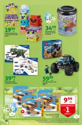 Gazetka promocyjna Auchan - Wielkanoc z najlepszej cenie! Część 2. Hipermarket Auchan - Gazetka - ważna od 30.03 do 30.03.2024 - strona 50 - produkty: Samochód, Cars, LEGO, Robot, Monster truck, LEGO City, Klocki, Pistolet, Hot Wheels