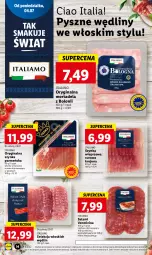 Gazetka promocyjna Lidl - GAZETKA - Gazetka - ważna od 06.07 do 06.07.2022 - strona 14 - produkty: Gin, Salami, Szynka wieprzowa, Szynka, Kiełbasa