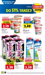 Gazetka promocyjna Lidl - GAZETKA - Gazetka - ważna od 06.07 do 06.07.2022 - strona 40 - produkty: Maślanka, Pilos, Mleko