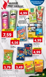 Gazetka promocyjna Lidl - GAZETKA - Gazetka - ważna od 06.07 do 06.07.2022 - strona 53 - produkty: Cheetos, Lajkonik, Chipsy, Tortilla, Przysnacki, Crunchips, Pringles, Lorenz, Monster Munch, Grill