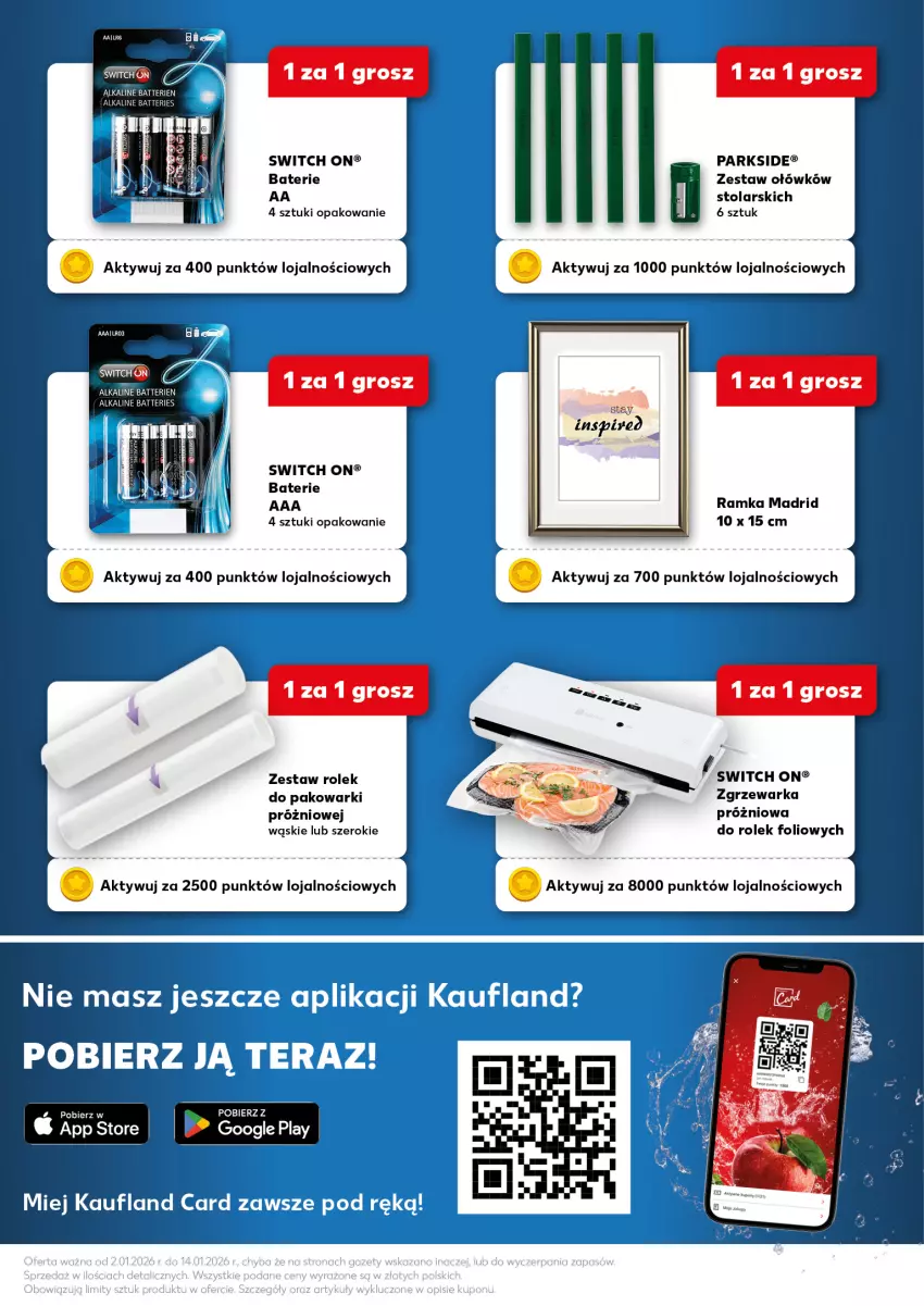 Gazetka promocyjna Kaufland - Kaufland - ważna 02.01 do 14.01.2026 - strona 6 - produkty: Fa, Parkside, Ramka, Warka