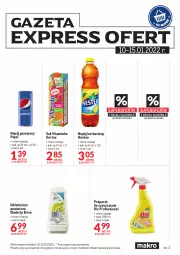 Gazetka promocyjna Makro - [Oferta specjalna] Express ofert - Gazetka - ważna od 15.01 do 15.01.2022 - strona 3 - produkty: Sok, Inka, Pepsi, Odświeżacz powietrza, Napój gazowany, Preparat do czyszczenia, Alkohole, Napój, Nestea, Hortex