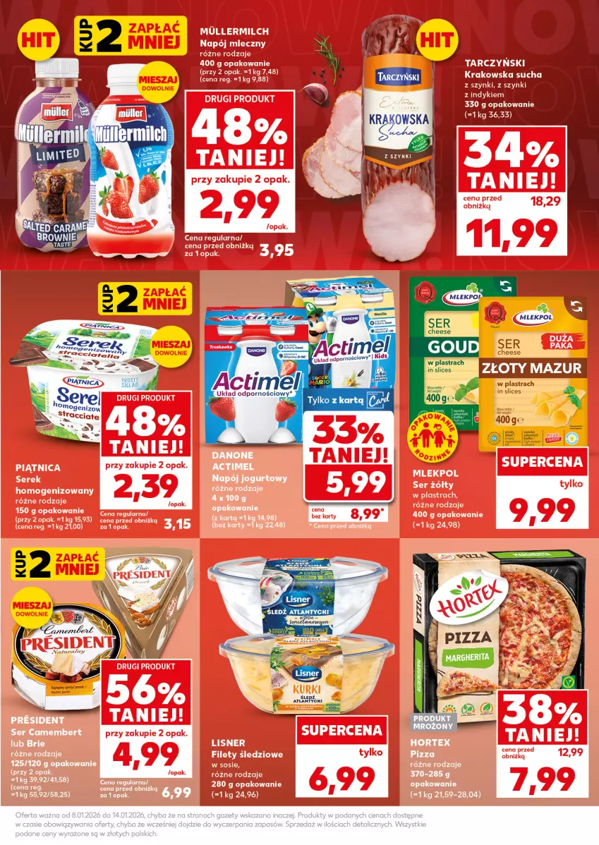 Gazetka promocyjna Kaufland - Mocny Start - ważna 12.01 do 14.01.2026 - strona 7 - produkty: Ser, Tarczyński