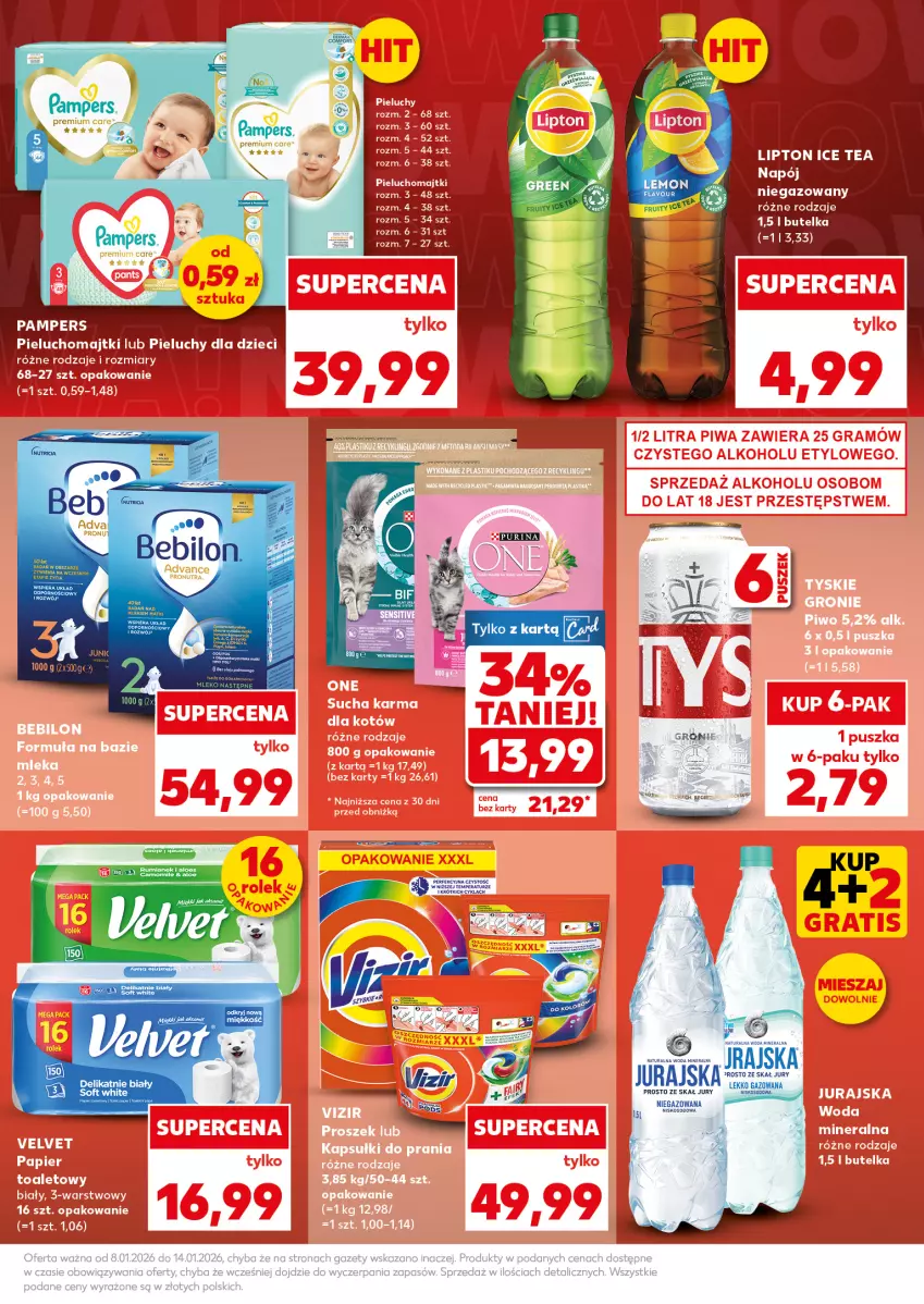 Gazetka promocyjna Kaufland - Mocny Start - ważna 12.01 do 14.01.2026 - strona 9 - produkty: Ice tea, Lipton, Napój