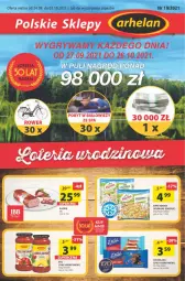 Gazetka promocyjna Arhelan - Gazetka - Gazetka - ważna od 03.10 do 03.10.2021 - strona 1 - produkty: Sos, Gry, Zupa, Winiary, Czekolada, Ogród, Hortex