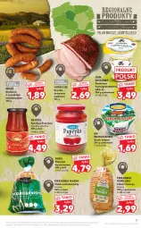 Gazetka promocyjna Kaufland - OFERTA TYGODNIA - Gazetka - ważna od 12.05 do 12.05.2021 - strona 11 - produkty: Serek wiejski, Ketchup, Ser, Papryka, Chleb wieloziarnisty, Szynka, Serek, Chleb, Olma, Kiełbasa, Fa