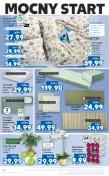 Gazetka promocyjna Kaufland - OFERTA TYGODNIA - Gazetka - ważna od 12.05 do 12.05.2021 - strona 54 - produkty: Koc, Gin, Gra, Chodnik, Pościel, Poszewka, Materac, Prześcieradło, Tera, Storczyk, Komplet pościeli, Poduszka