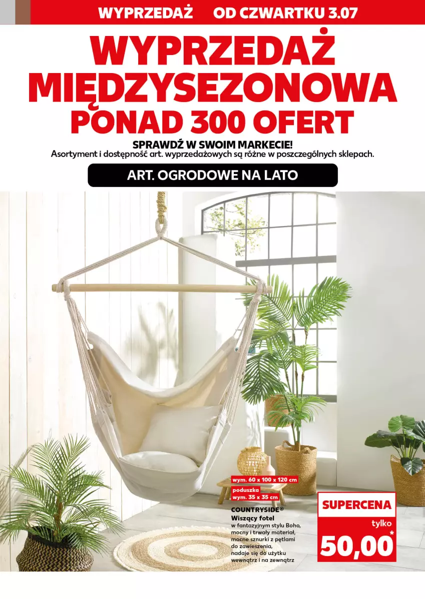 Gazetka promocyjna Kaufland - Kaufland - ważna 03.07 do 09.07.2025 - strona 4 - produkty: Fa, Fanta, Fotel, Poduszka