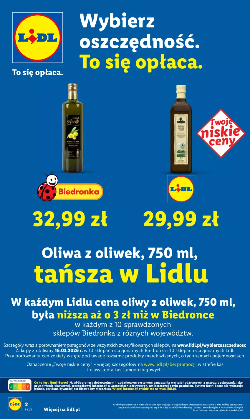 Gazetka promocyjna Lidl - GAZETKA - ważna 19.03 do 21.03.2026 - strona 2 - produkty: Oliwa, Oliwa z oliwek, Por