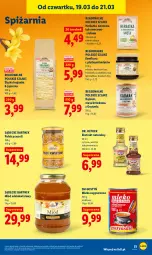 Gazetka promocyjna Lidl - GAZETKA - Gazetka - ważna od 21.03 do 21.03.2026 - strona 51 - produkty: Torebka, Masa krówkowa, Dr. Oetker, Konfitura, Miód, Mleko zagęszczone, Mleko
