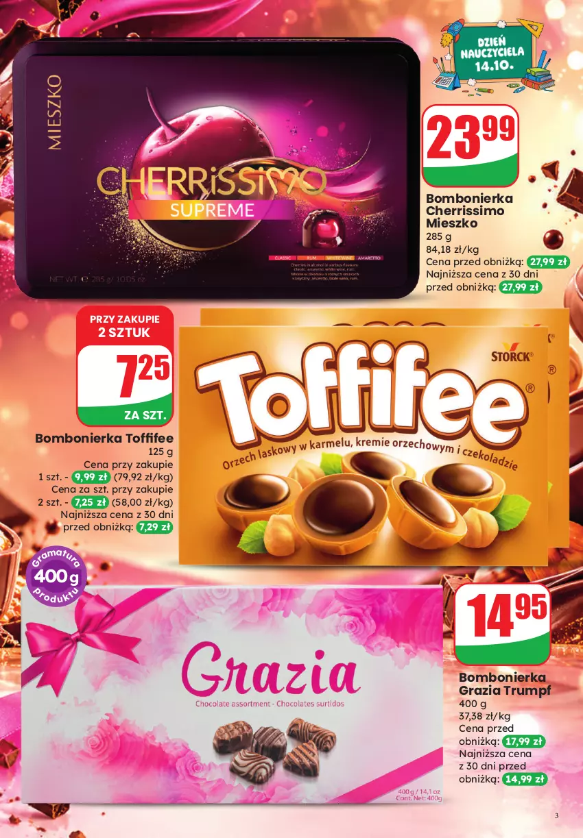 Gazetka promocyjna Dino - Weekendowe okazje - ważna 09.10 do 10.10.2026 - strona 3 - produkty: Gra, Rum, Toffifee
