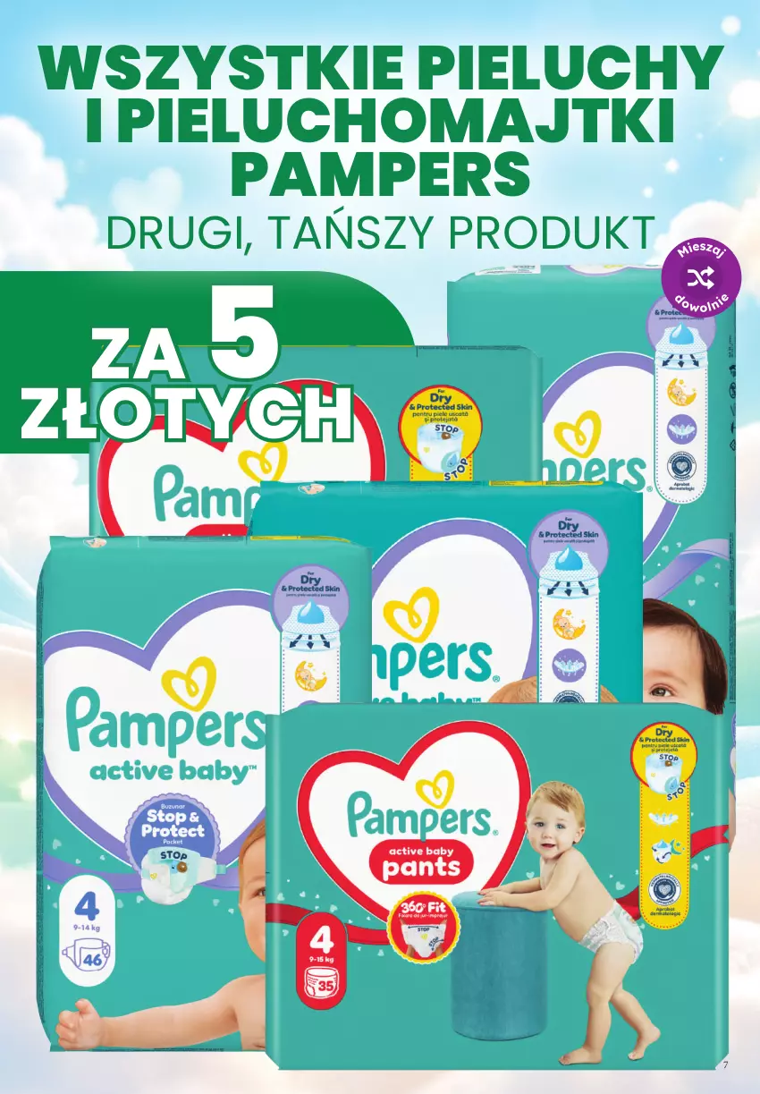 Gazetka promocyjna Dino - Weekendowe okazje - ważna 09.10 do 10.10.2026 - strona 7 - produkty: Majtki, Pampers, Pieluchomajtki, Pieluchy