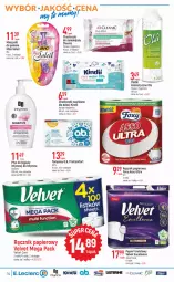 Gazetka promocyjna E Leclerc - Gazetka - ważna od 02.04 do 02.04.2023 - strona 14 - produkty: Makijaż, Emulsja, Pur, BIC, Papier, Tampony, Papier toaletowy, Velvet, Cleanic, Ręcznik, Rolki, Chusteczki, Dzieci, Foxy, Kindii