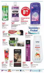 Gazetka promocyjna E Leclerc - Gazetka - ważna od 02.04 do 02.04.2023 - strona 15 - produkty: Makijaż, Krem do twarzy, Colgate Total, Gra, DAX, Palmolive, Płyn do płukania jamy ustnej, Listerine, Eveline, Krem do rąk, Pasta do zębów, Tran, Płyn do płukania, Syoss, Mydło, Colgate, Masło, Olej, Antyperspirant, Luksja, Lakier, LG, Fa