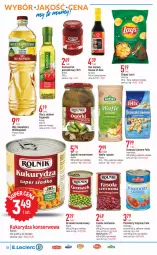 Gazetka promocyjna E Leclerc - Gazetka - ważna od 02.04 do 02.04.2023 - strona 18 - produkty: Piec, Kujawski, Sos, Ser, Ryż, Kupiec, Orzeszki, Ogórki konserwowe, House of Asia, Chipsy, Sos sojowy, Wafle, Fasola, Rolnik, Podravka, Olej rzepakowy, Felix, Orzeszki ziemne, Olej, Pomidory, Groszek, Pomidory krojone, Fa