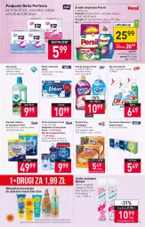 Gazetka promocyjna Stokrotka - Supermarket - Gazetka - ważna od 03.08 do 03.08.2022 - strona 13 - produkty: Sól, Por, Gin, DAX, Papier, Finish, Bell, Tablet, Persil, Clin, Perfecta, Papier toaletowy, Velvet, Silan, Płyn do płukania, Ręcznik, Rolki, Chusteczki, Szampon, Podpaski, Foxy, Bella, Suchy szampon, Batiste, Płyn do szyb