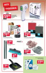 Gazetka promocyjna Stokrotka - Market - Gazetka - ważna od 29.09 do 29.09.2021 - strona 7 - produkty: Brita Maxtra, Pur, Koc, Kapcie, Termometr, Brit, Prześcieradło, Brita, Miotła