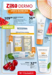 Gazetka promocyjna Ziko - Gazetka Ziko Dermo - Gazetka - ważna od 28.05 do 28.05.2025 - strona 1 - produkty: Bioderma, Iwostin, Dermedic, Dzieci, Olej, Atoderm