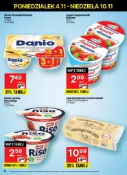 Gazetka promocyjna Delikatesy Centrum - Gazetka - ważna od 10.11 do 10.11.2024 - strona 10 - produkty: Ser, Rum, Jaja, Serek homogenizowany, Serek, Danio