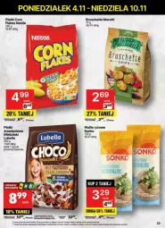 Gazetka promocyjna Delikatesy Centrum - Gazetka - ważna od 10.11 do 10.11.2024 - strona 16 - produkty: Lubella, Corn flakes, Ryż, Rum, Bell, Wafle, Sonko, Danio, Bella