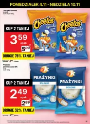 Gazetka promocyjna Delikatesy Centrum - Gazetka - ważna od 10.11 do 10.11.2024 - strona 20 - produkty: Cheetos, Rum, Chrupki
