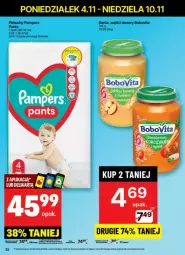 Gazetka promocyjna Delikatesy Centrum - Gazetka - ważna od 10.11 do 10.11.2024 - strona 26 - produkty: Ser, Rum, Pampers, Pieluchy, BoboVita, Deser