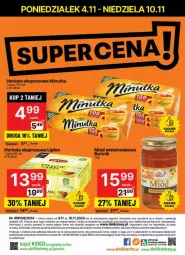 Gazetka promocyjna Delikatesy Centrum - Gazetka - ważna od 10.11 do 10.11.2024 - strona 35 - produkty: Miód, Herbata