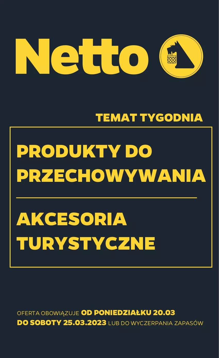 Gazetka promocyjna Netto - Akcesoria i dodatki - ważna 20.03 do 25.03.2023 - strona 1