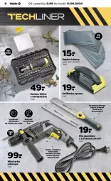 Gazetka promocyjna Netto - Gazetka - ważna od 11.09 do 11.09.2024 - strona 9 - produkty: Papier, Wiertarka, Tarka, Wiertarka udarowa, Wkręt, Szlifierka, Papier ścierny