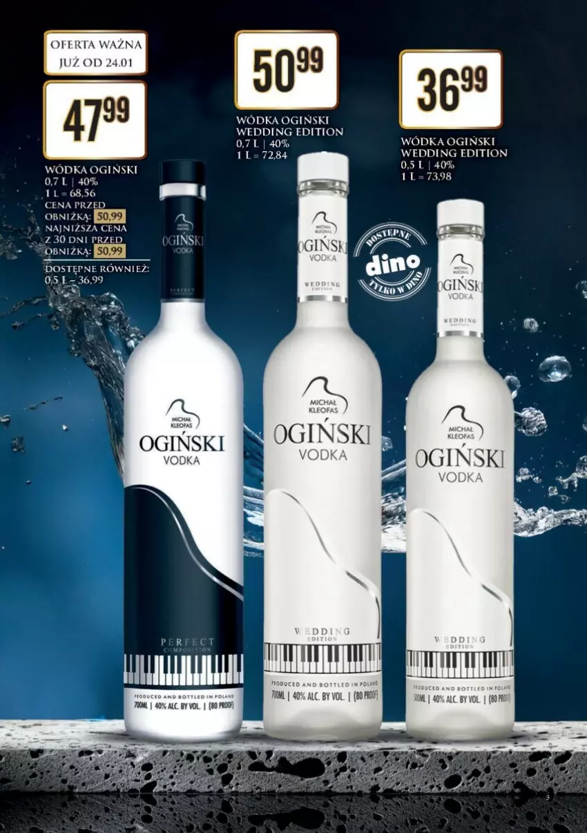 Gazetka promocyjna Dino - ważna 27.01 do 01.02.2025 - strona 6 - produkty: Fa, Gin, Ogiński, Wódka