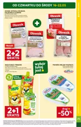 Gazetka promocyjna Stokrotka - Supermarket - Gazetka - ważna od 22.05 do 22.05.2024 - strona 3 - produkty: Polędwica, Mus, Gra, Twaróg, Piątnica, Szynka, Tymbark, Kubuś, Kiełbasa, Olewnik