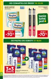 Gazetka promocyjna Stokrotka - Supermarket - Gazetka - ważna od 22.05 do 22.05.2024 - strona 4 - produkty: Gin, Gra, Papier, Ręcznik, Folia aluminiowa, Mleko