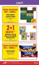 Gazetka promocyjna PoloMarket - Gazetka - ważna od 23.01 do 23.01.2024 - strona 56 - produkty: Ciastka, Migdały, Kawa mielona, Kawa, Delicje, Jacobs