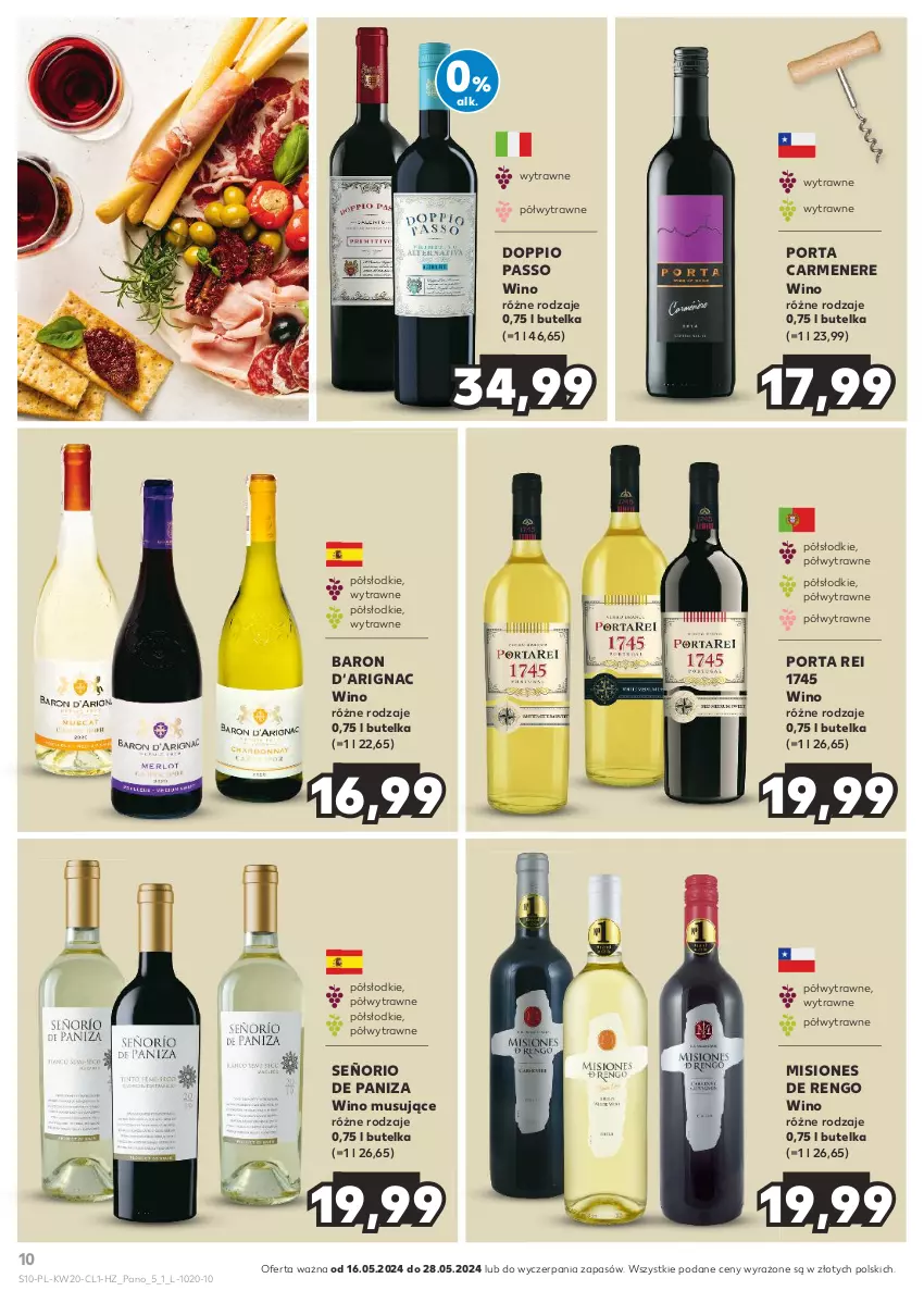 Gazetka promocyjna Kaufland - Barek Kauflandu - ważna 16.05 do 28.05.2024 - strona 10 - produkty: Mus, Por, Wino, Wino musujące