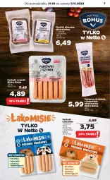 Gazetka promocyjna Netto - Artykuły spożywcze - Gazetka - ważna od 05.11 do 05.11.2022 - strona 7 - produkty: Piec, Parówki, Parówki z szynki, Pasztet, Kabanos