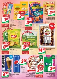 Gazetka promocyjna Dino - Gazetka 37 - Gazetka - ważna od 19.09 do 19.09.2023 - strona 16 - produkty: Pistacje, Lajkonik, Kinder Bueno, Chipsy, Kawa, Chrupki, Sante, Salsa, Pepsi, Bajgle, Napój gazowany, Mars, Popcorn, Ferrero, Orbit, Baton, Lorenz, Felix, Napój, Mieszanka bakaliowa, Kinder, Bakalland